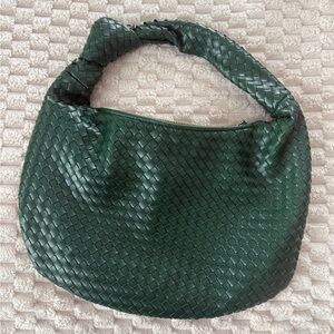 Green Woven Women's Shoulder Bag - Classic Style purchased from Anthropology